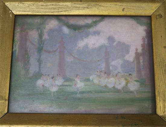 English School The Ballet 6 x 8.25in.